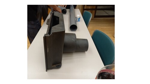 落水量調整装置　プラスチック