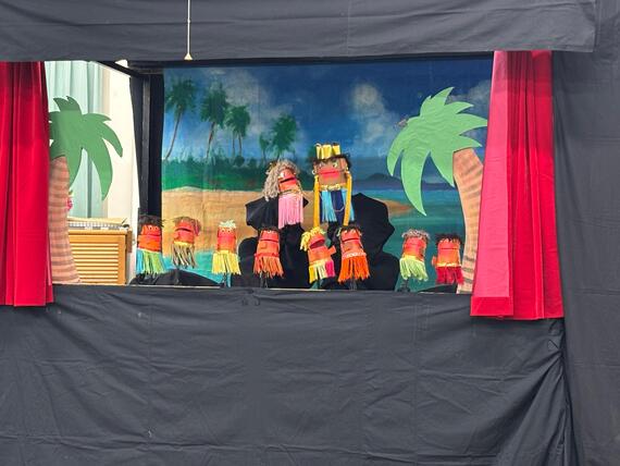 人形劇「南の島のハメハメハ大王」の写真