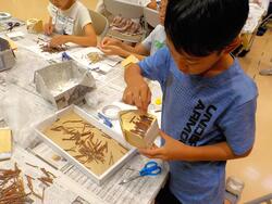 わくわく子ども体験室のようす