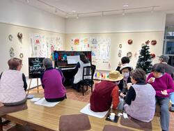 ロビーミニコンサートのようす