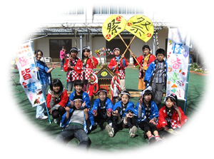 怪皆亭のこども神輿