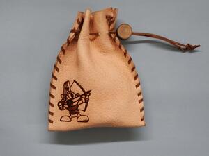 革のきんちゃく