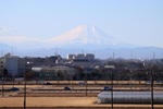 南畑排水機場周辺の富士山