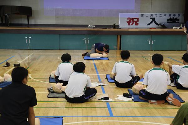 救命救急講習写真2