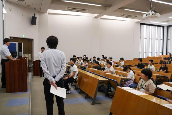 子ども大学☆ふじみ講義の様子