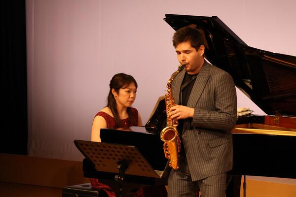 セルビアコンサート様子を写した写真