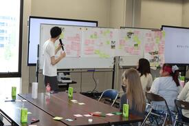 8/31実施分_グループ発表の様子